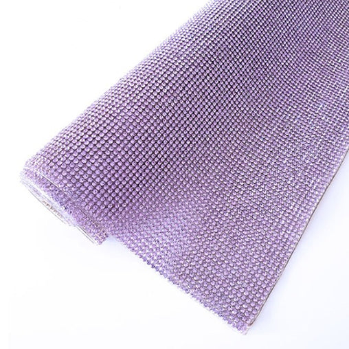 ラインストーン ホットメルト light violet 80x240㎜/1枚(400×240㎜)