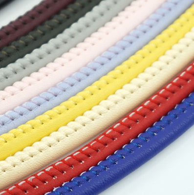 合皮パイピング紐 24色 太さ4/6㎜ 長さ4.5/45M