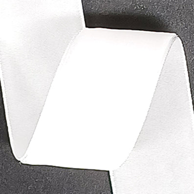 #01 white ACE片面ベルベット 幅6/15/25㎜ 長さ9M