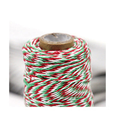 #23 x-mas コットントワインコード 幅2mm 長さ90M