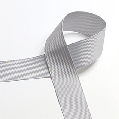 #07 白鼠(しろねずみ) 高密度グログラン 幅5/10/15/20/25/40/50㎜ 長さ9/45M