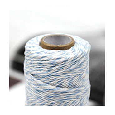 #11 sky コットントワインコード 幅2mm 長さ90M