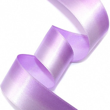 #20 lavender&lilac 2色グラデーション 片面有光サテン 幅15/25㎜ 長さ22M
