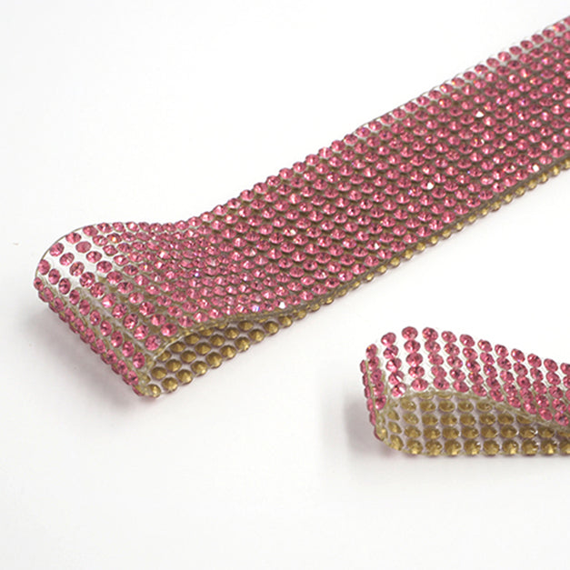 ラインストーンシート ≪Pink≫ 70×235㎜
