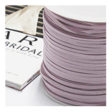 #10 light purple スエード調紐 (合皮) 幅3㎜ 長さ22/90M