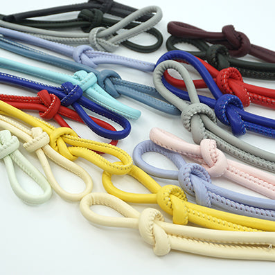 合皮パイピング紐 24色 太さ4/6㎜ 長さ4.5/45M
