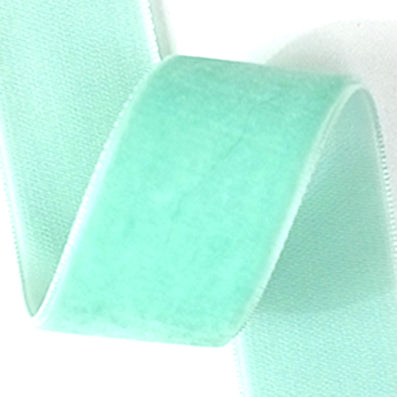 ＃07 mint ACE片面ベルベット 幅6/15/25㎜ 長さ9M