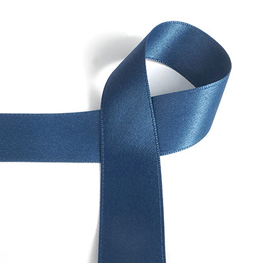 #24 marine blue Classic両面無光サテン 幅6~50㎜ 長さ27M