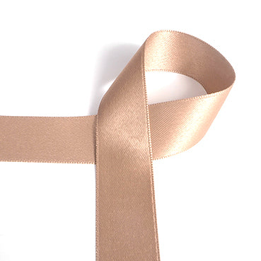 #05 beige Classic両面無光サテン 幅6~50㎜ 長さ27M
