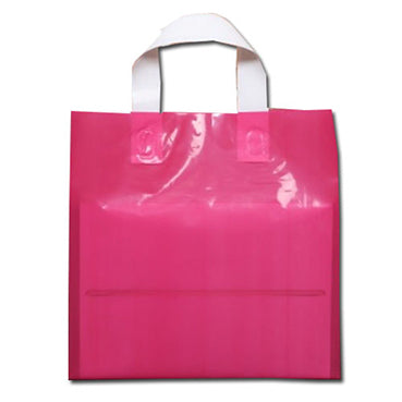 LDPE 無地ビニールバッグ Pink サイズ3種 50枚