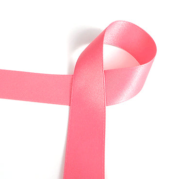 #28 hot pink Classic両面無光サテン 幅6~50㎜ 長さ27M
