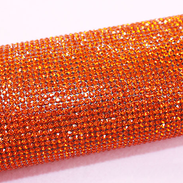 ラインストーンシート ≪Orange≫ 80㎜/1枚(235×395㎜)