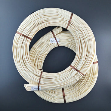 ラタン(籐) 丸芯 生成り 3ｍｍ 250g