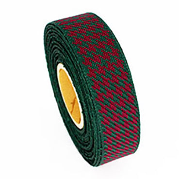 #05 deep green-purple ハウンドチェック 幅10/25/40㎜ 長さ9M