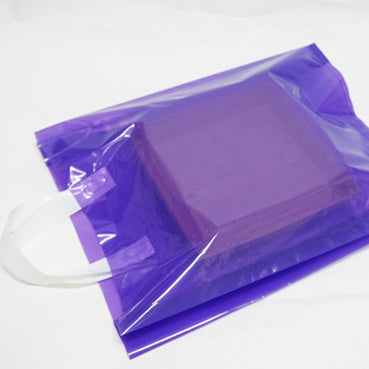LDPE パステルトーンビニールバッグ Purple サイズ3種 50枚