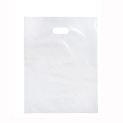LDPE White無地リング袋 100枚 サイズ8種