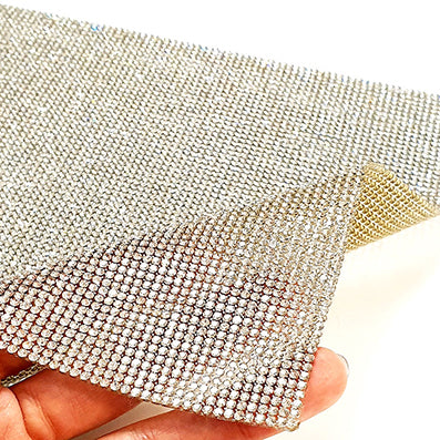 ラインストーンシート ≪Clear Crystal≫ 80㎜/1枚(235×395㎜)
