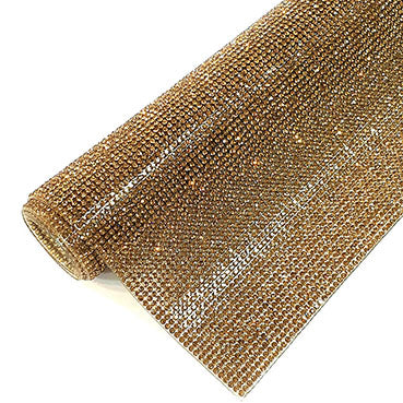 ラインストーンシート ≪Gold≫ 80㎜/1枚(235×395㎜)