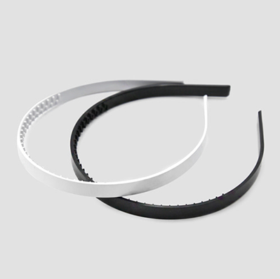 櫛目ヘアバンド 2色 幅10/15㎜ 10/50個