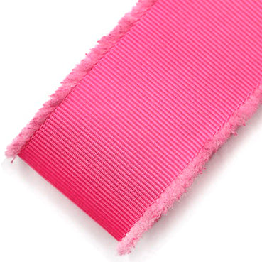 グログランフリルリボン Hot pink 幅16/25/38㎜ 長さ9M