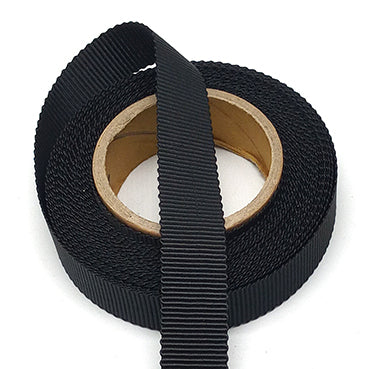 #44 黒(くろ) 新ペタシャム 幅6/10/15/20/25/38㎜ 長さ27/45Ｍ