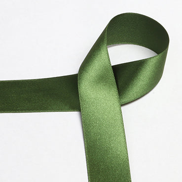 #38 松葉色(まつばいろ) 片面有光サテン 幅6/10/15/20/25/ 40/50㎜ 長さ9/45M