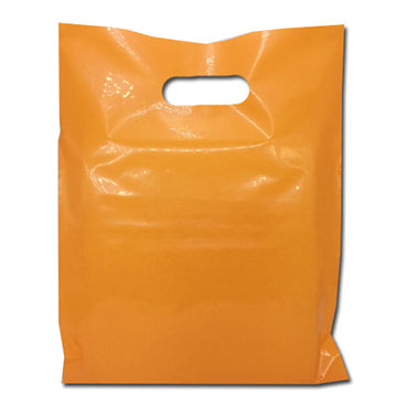 LDPE 無地リング袋 Orange サイズ4種 100枚