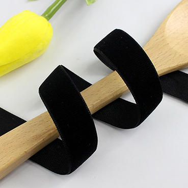 ＃01 片面ベルベット Black 幅6/10/15/20/25/38㎜ 長さ18/45M