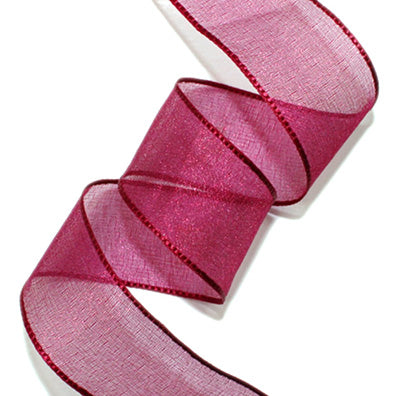 #31 purple パールオーガンジー 幅16/26/36ｍｍ 長さ27M