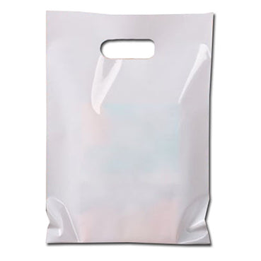 LDPE 無地リング袋 White サイズ4種 100枚