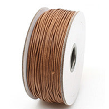 #06 pecan brown ワックスコード  幅1/1.5/2/3㎜ 長さ45/90M
