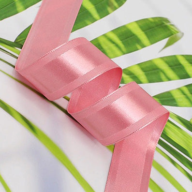 #04 indi pink サイドラインサテン 幅15/25/40㎜ 長さ45M