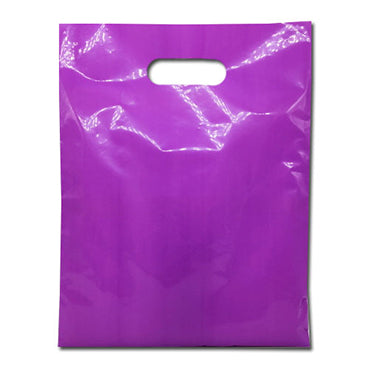 LDPE 無地リング袋 Purple サイズ4種 100枚