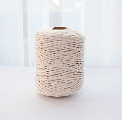 ナチュラル綿ロープ 太さ4㎜ 長さ200M