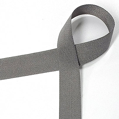 #42 錫色(すずいろ) 平織リボンテープ 幅6/10/15/20/25/38㎜ 長さ45M