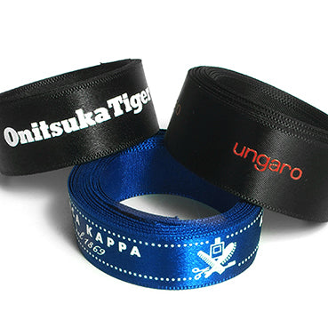 【シリコン印刷】片面有光サテン 74色 幅10㎜ 長さ45M