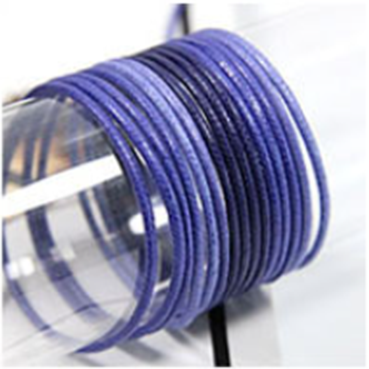 #04 navy グラデーション コットン ワックスコード 幅1/1.5/2㎜ 長さ90M
