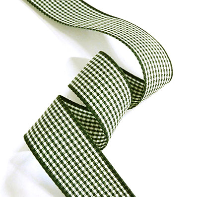 #08 watermelon/white 小紋チェックリボン 幅15/25㎜ 長さ45M