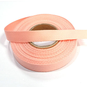 #04 peach 新ヘリンボーン 幅10/15/25㎜ 長さ27M