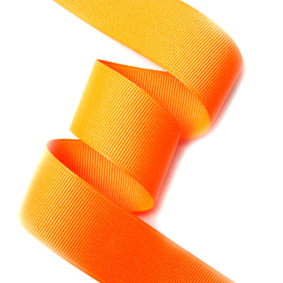蛍光色グログラン orange  幅10㎜ 長さ45M