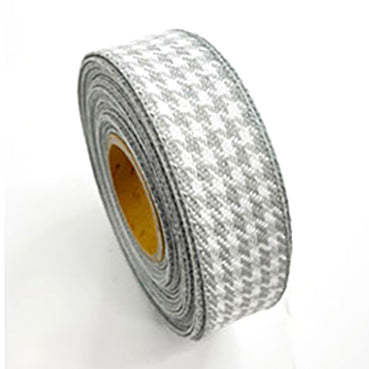 #10 gray-white ハウンドチェック 幅10/25/40㎜ 長さ9M