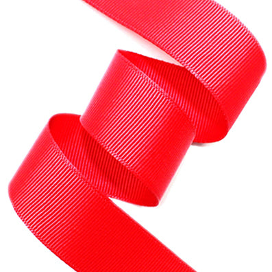 #35 red Newグログラン 幅10/15/25/40㎜ 長さ45M