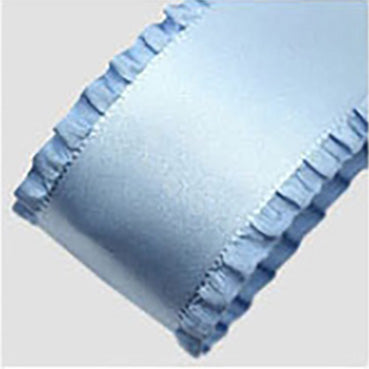 #07 blue 有光サテンフリル 幅10/15/25/40㎜ 長さ13M