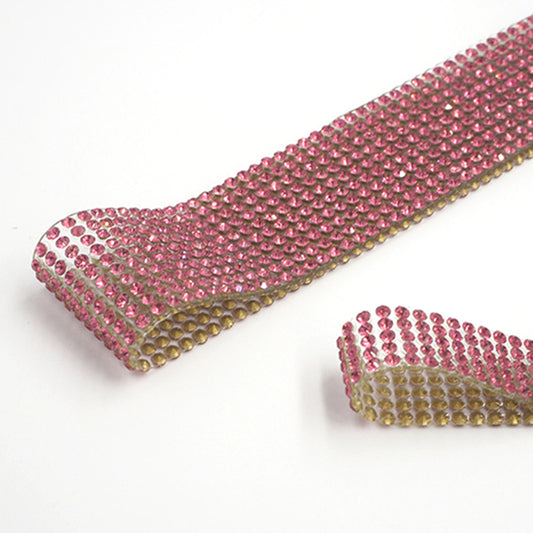 ラインストーンシート ≪Pink≫  70×235㎜