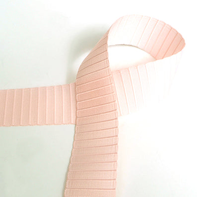 #05 yellow pink 縦線グログラン 幅15/25/40㎜ 長さ22M