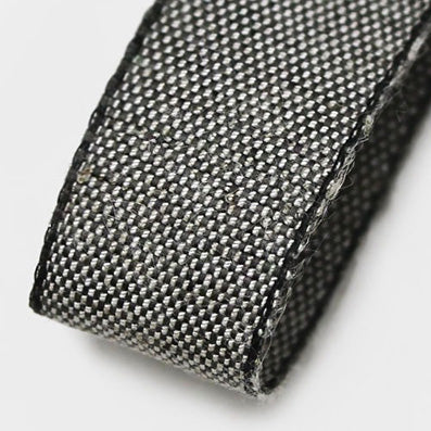 #017 metal gray カラーコットンリボン 幅9/38㎜ 長さ9M