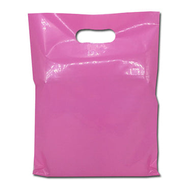 LDPE 無地リング袋 Pink サイズ4種 100枚