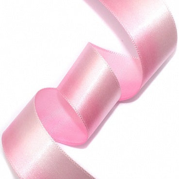 #09 hot pink&L.pink 2色グラデーション 片面有光サテン 幅15/25㎜ 長さ22M